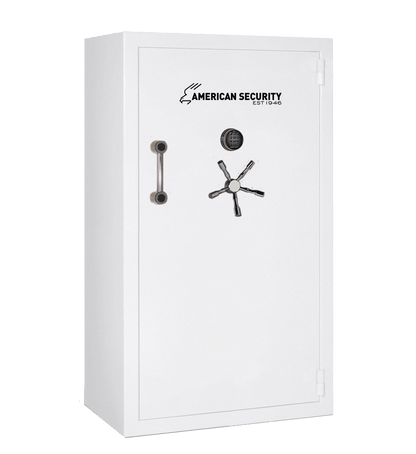 AMSEC BFX7240 gun safe exterior with 120-minute fire rating and UL RSC Level 1 security