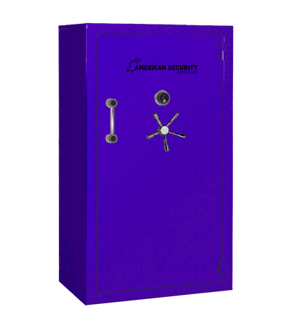 AMSEC BFX7240 gun safe exterior with 120-minute fire rating and UL RSC Level 1 security