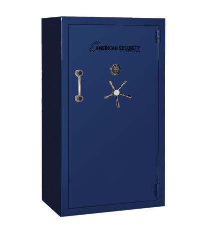 AMSEC BFX7240 gun safe exterior with 120-minute fire rating and UL RSC Level 1 security
