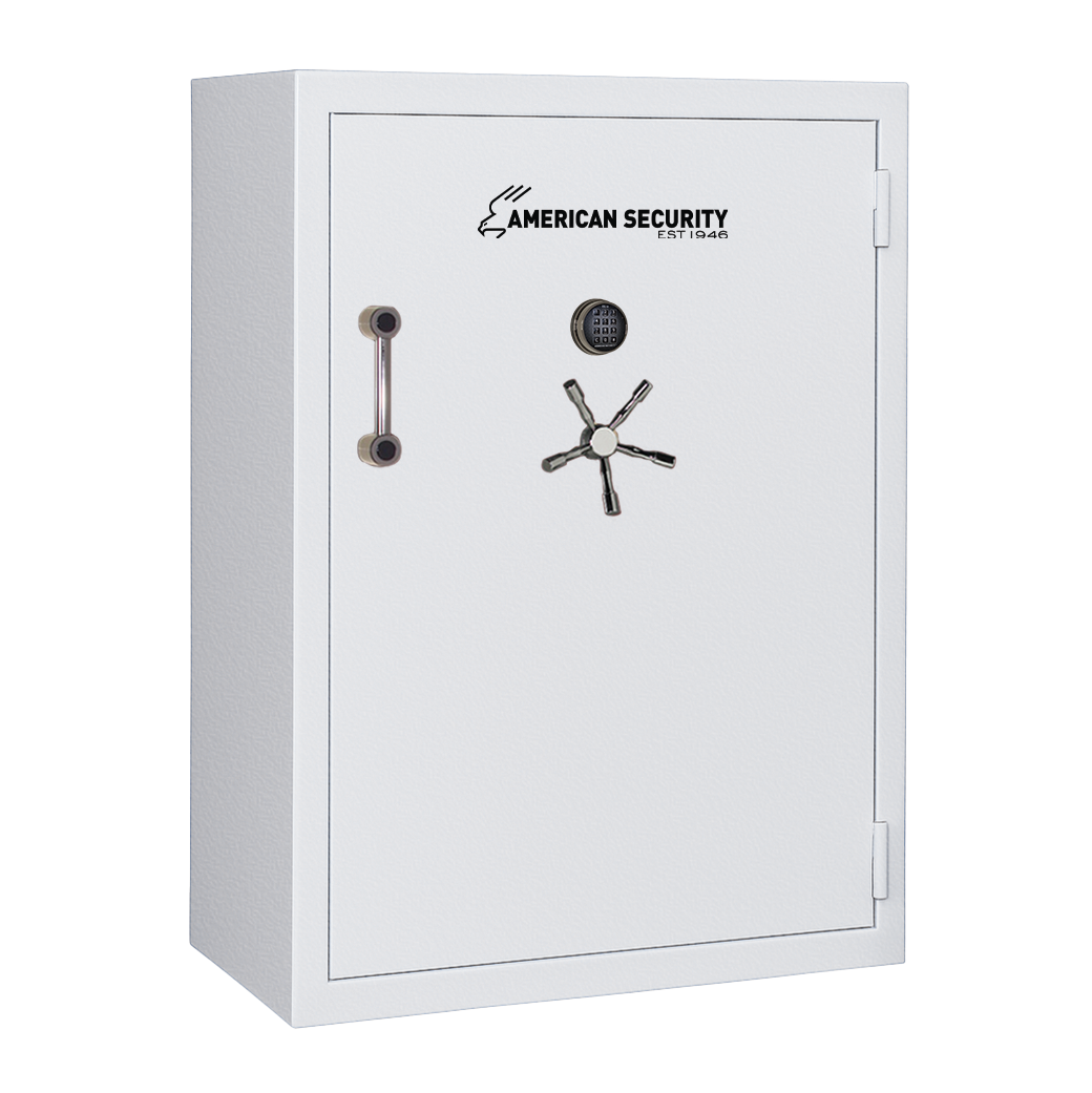 AMSEC BFX7250 gun safe exterior with 120-minute fire rating and UL RSC Level 1 security