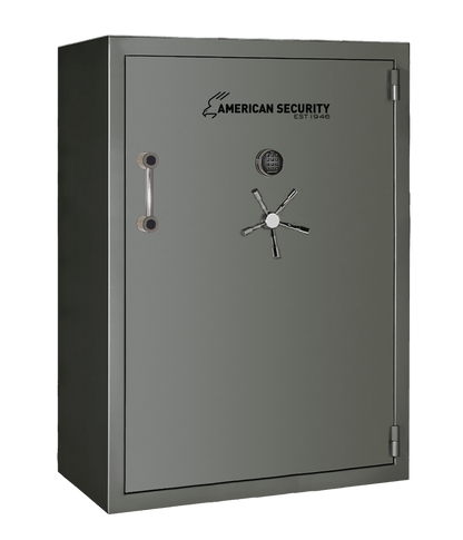 AMSEC BFX7250 gun safe exterior with 120-minute fire rating and UL RSC Level 1 security