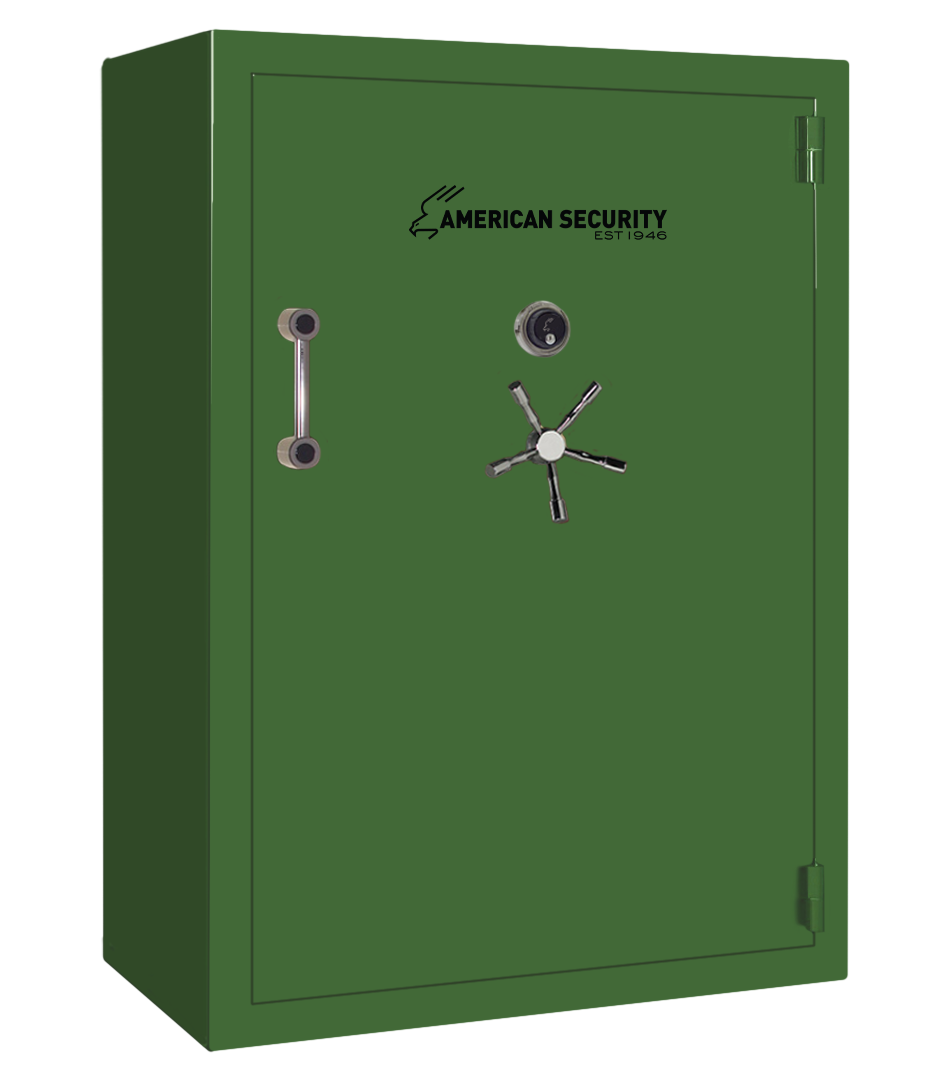 AMSEC BFX7250 gun safe exterior with 120-minute fire rating and UL RSC Level 1 security