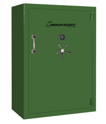 AMSEC BFX7250 gun safe exterior with 120-minute fire rating and UL RSC Level 1 security