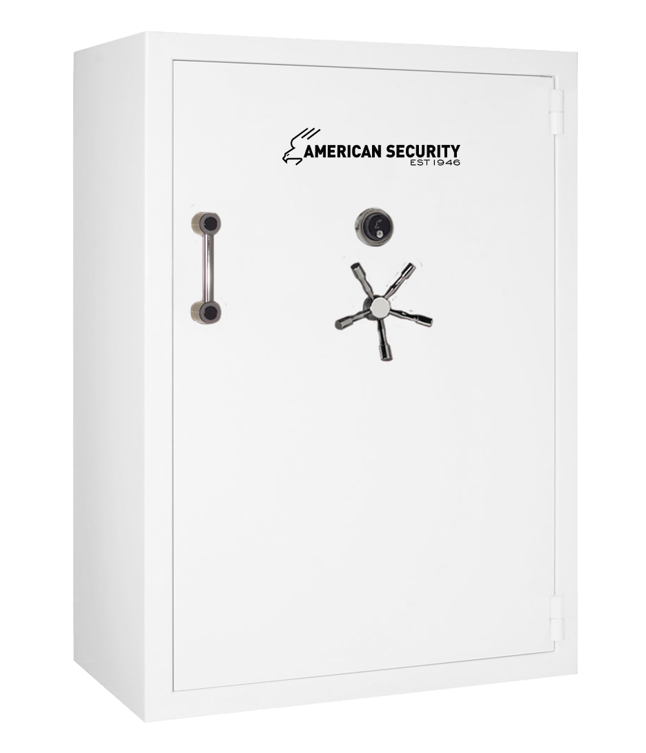 AMSEC BFX7250 gun safe exterior with 120-minute fire rating and UL RSC Level 1 security