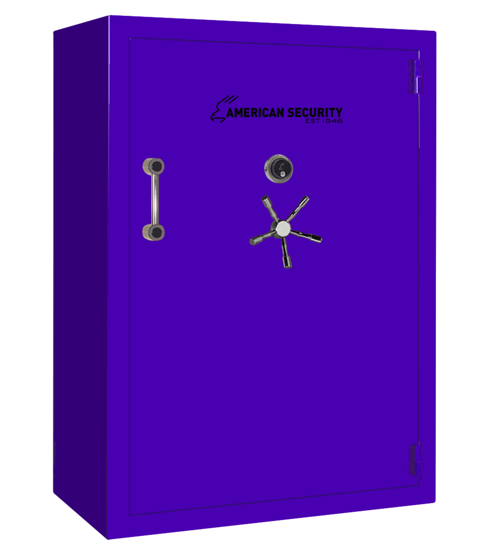 AMSEC BFX7250 gun safe exterior with 120-minute fire rating and UL RSC Level 1 security