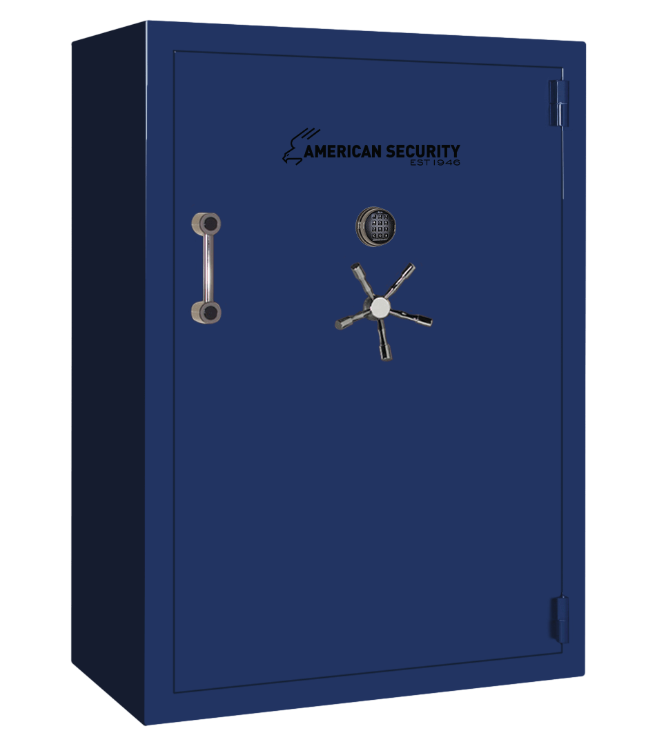 AMSEC BFX7250 gun safe exterior with 120-minute fire rating and UL RSC Level 1 security