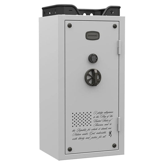 Browning Safes U.S.-33 STARS & STRIPES in Putty Gray, Exterior.