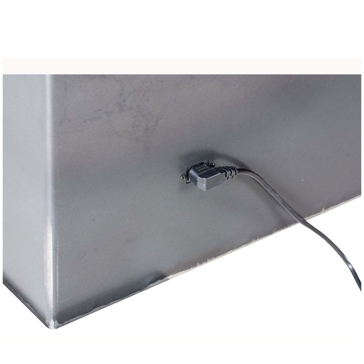 Electric Cord Plugged Into Back of Safe