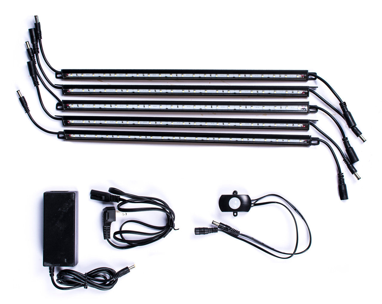 Factory-Installed Internal LED 5-Wand Lighting with Infrared Motion Sensor