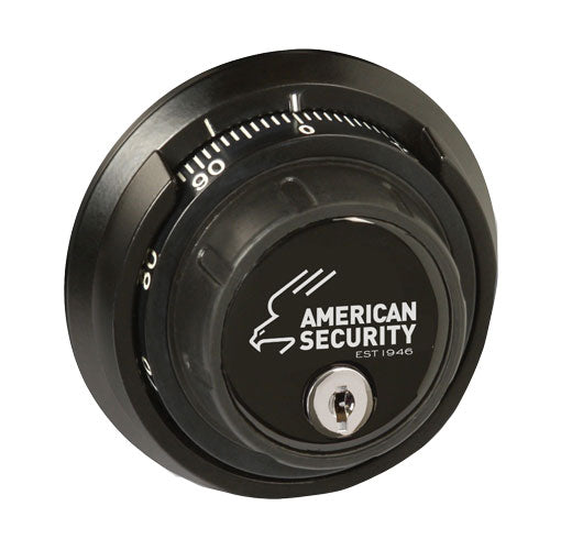 AMSEC Mechanical Lock with Key-Locking Spy-Proof Dial