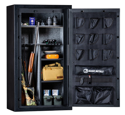 Rhino FFX6033 interior in Heather with Door Open 180 degrees