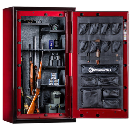 Rhino Thunderbolt TX6033GL Exterior in Crimson Two Tone Gloss Finish, interior 1.