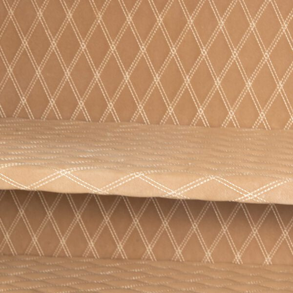 AMSEC AM3020 Plus quilted faux-leather interior with adjustable shelves and premium stitched paneling