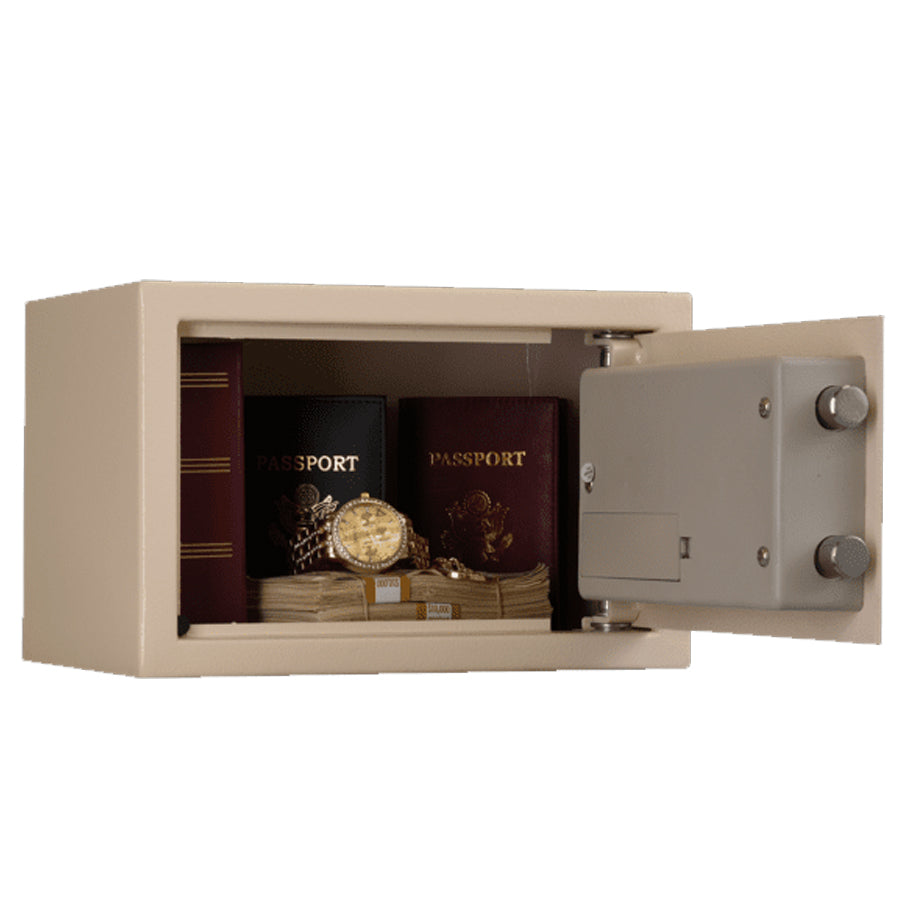 AMSEC EST813 interior carpet base with stored valuables