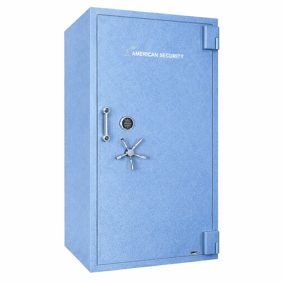 AMSEC RF703620X6 gun safe in textured charcoal spa blue