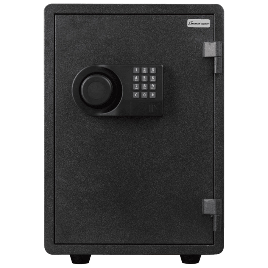 AMSEC FS149 fire resistant safe textured black granite exterior