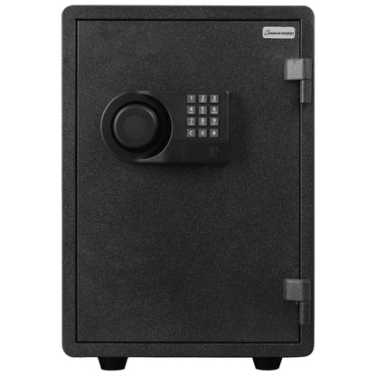 AMSEC FS149 fire resistant safe textured black granite exterior