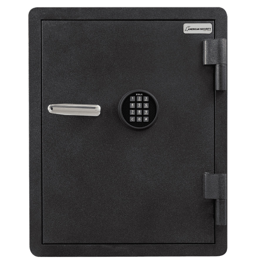 AMSEC FS1814 fire resistant safe textured black granite exterior with electronic lock