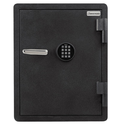 AMSEC FS1814 fire resistant safe textured black granite exterior with electronic lock