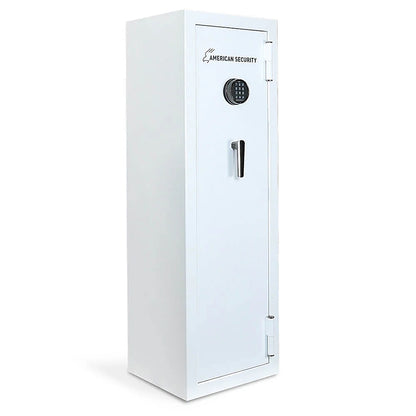 AMSEC JS5517 jewelry safe in semi-gloss white with ESL5 electronic lock and L-handle