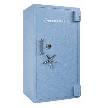 AMSEC RF582820X6 gun safe in textured spa blue finish