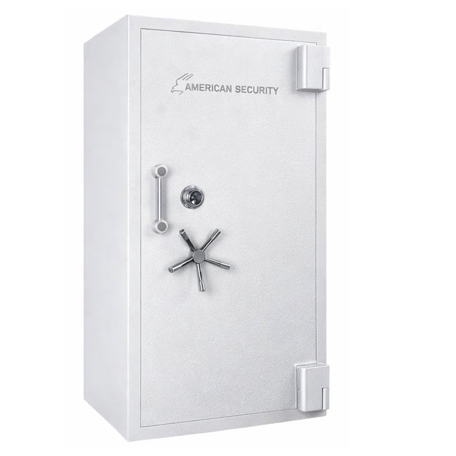 AMSEC RF582820X6 gun safe in textured white finish