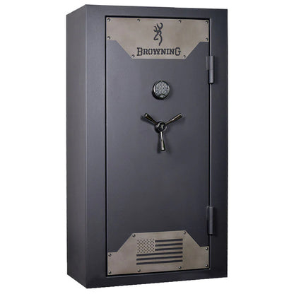 Browning Hunter Deluxe 33 gun safe in textured black exterior