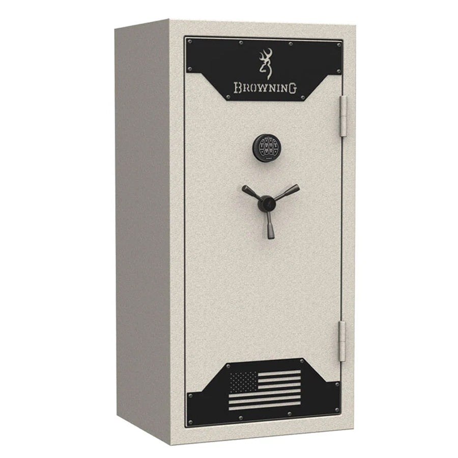Browning Hunter Deluxe 33 gun safe in textured putty exterior