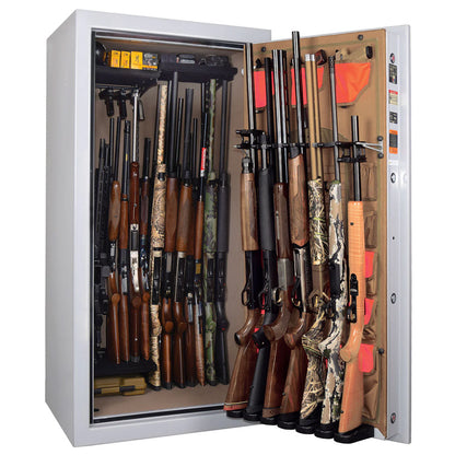 Browning Sporter 33 Pheasants Forever Upland Edition gun safe fully loaded with long guns and adjustable shelving