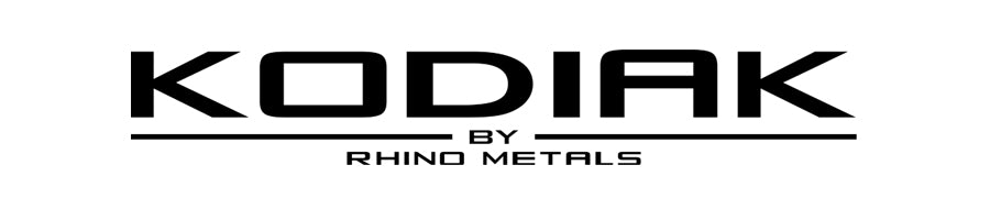 KODIAK BY RHINO METALS LOGO.