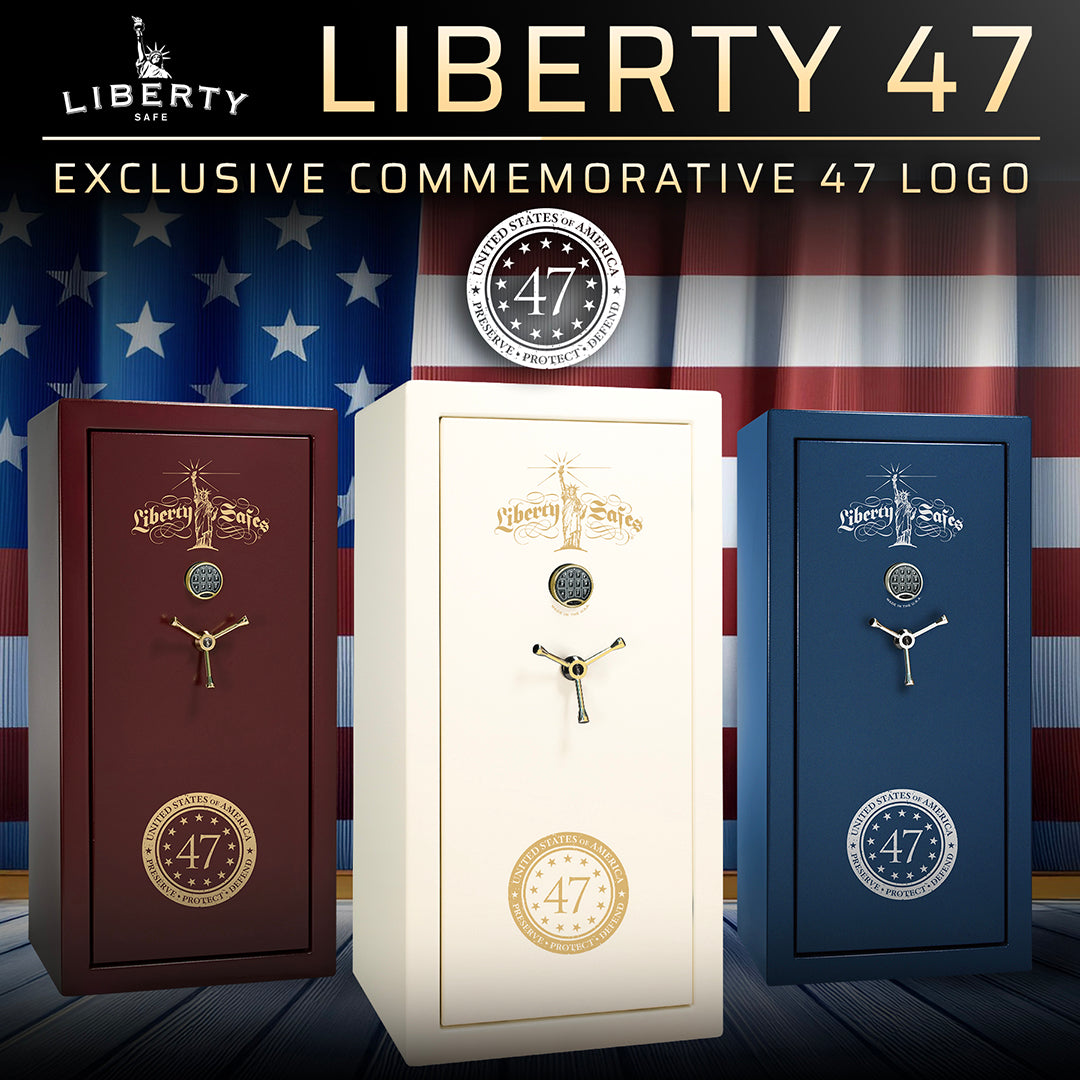 To celebrate the inauguration of the 47th president, Liberty Safe is offering a limited-edition safe based on our best-selling USA models.
