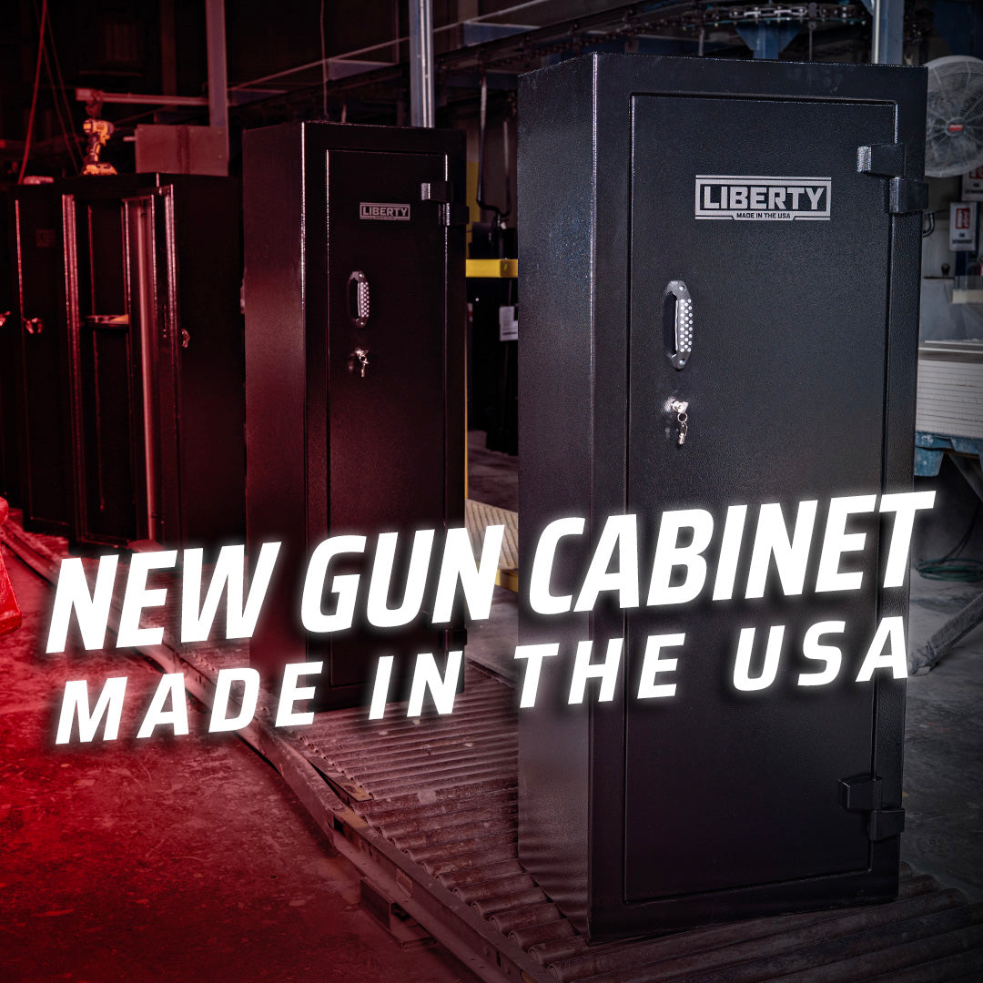 The NEW Liberty GUN CABINET Series.