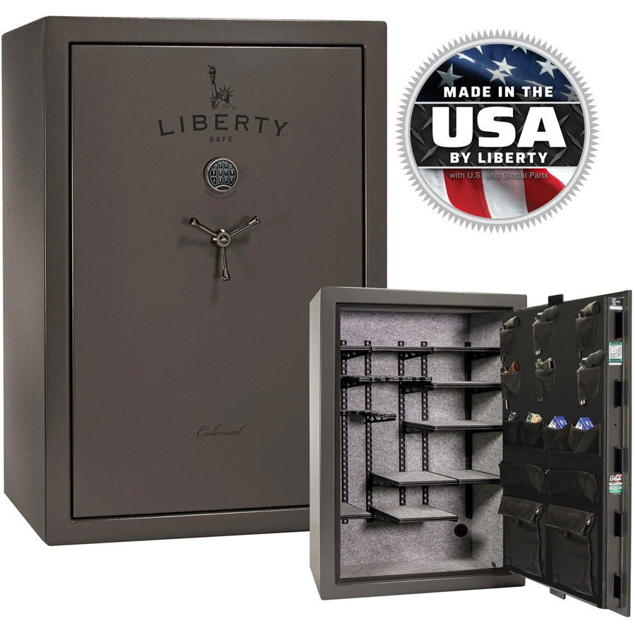 Liberty Colonial 35 Safe in Textured Bronze, Pro Flex Interior.