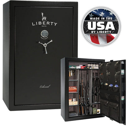Liberty Colonial 35 Safe in Textured Black.