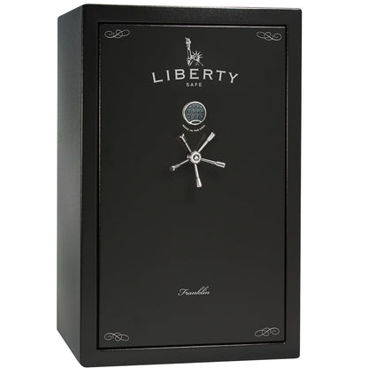 Liberty Safe Franklin 45 Widebody in Textured Black  — exterior view.