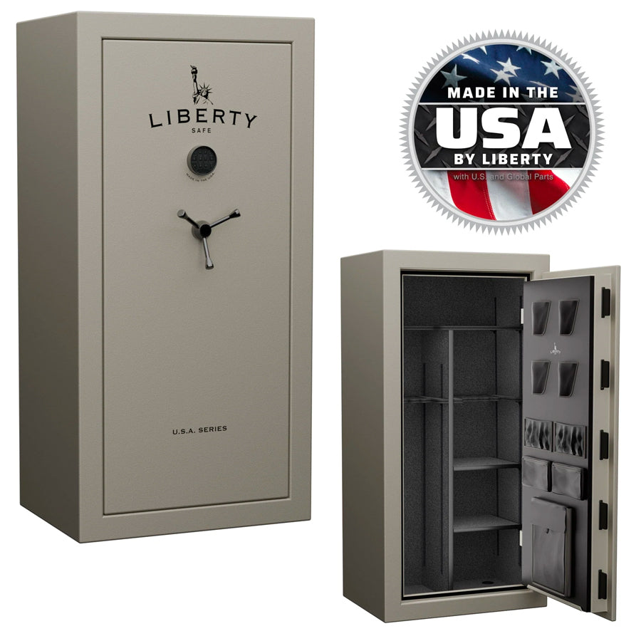 Liberty Safe USA 30 in Textured Canvas Beige