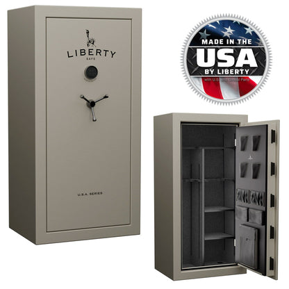 Liberty Safe USA 30 in Textured Canvas Beige