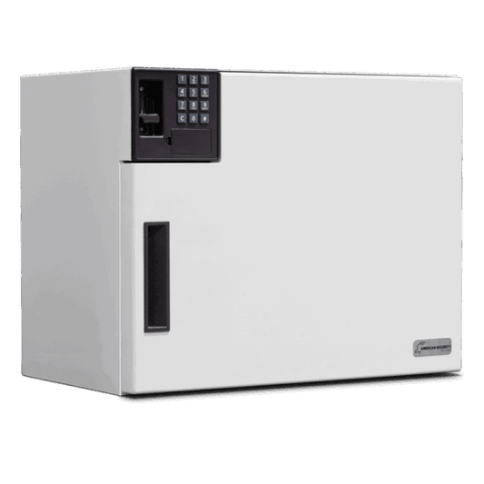 AMSEC Signature Vault CS1620 closet safe in semi-gloss white, 16x20x12.8